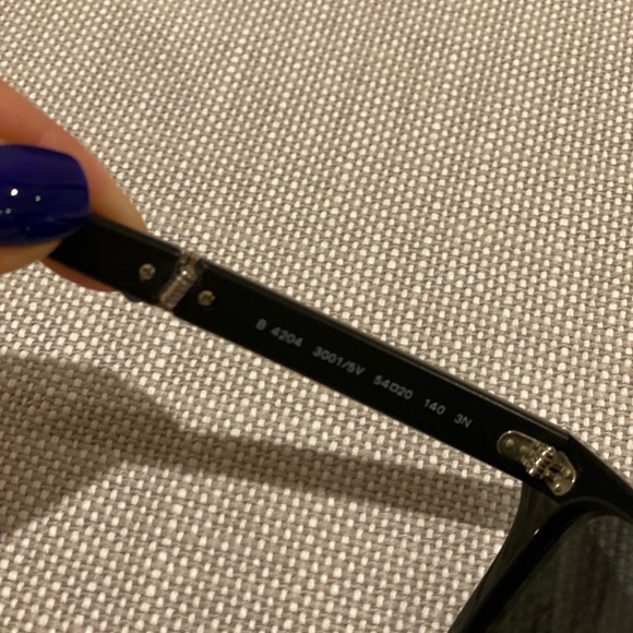 Burberry black sunglasses with case main image 7